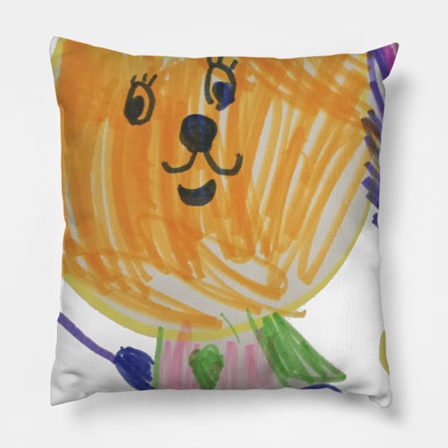 Caticorn Pillow by WhitneyWooHoo