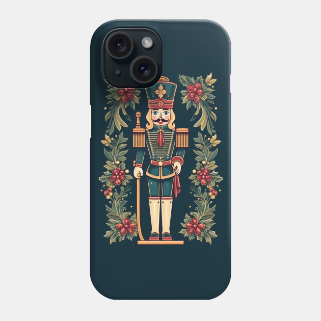 Regal Nutcracker Sentry Phone Case by GingerDoll Creations