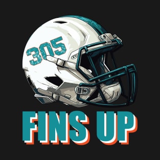 Fins Up Miami Dolphins T-Shirt