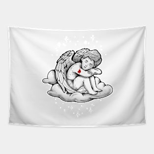 Sleeping angel Tapestry