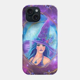 Mallory Halloween art by Renee L. Lavoie Phone Case