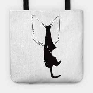 Cat Pocket Tote