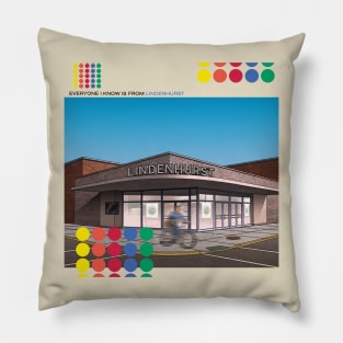 L is for Lindenhurst by Phil Tajalle Pillow