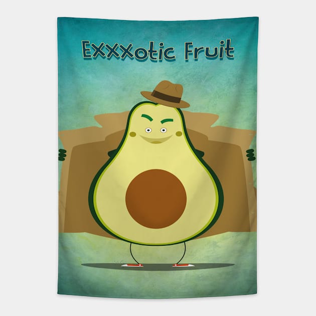 Exxotic fruit Tapestry by matteo75