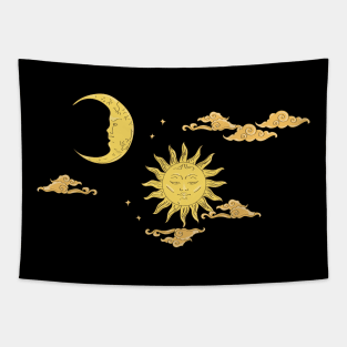 Sister Moon Brother Sun Tapestry