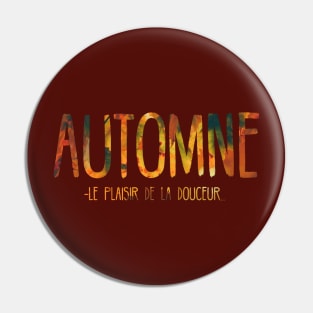 Fête de la vie : l'automne Pin