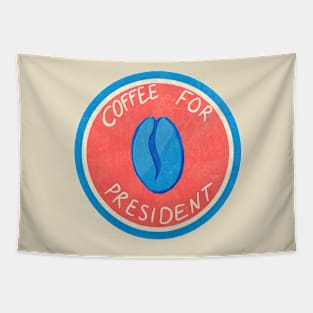 Vote COFFEE Tapestry