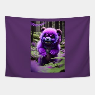 Cute Fluffy Monster 001 Tapestry