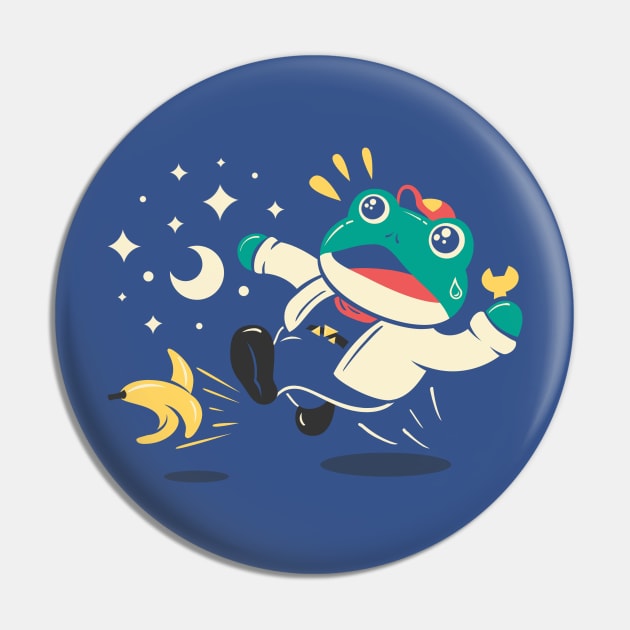 Slipping Toad Pin by Minilla