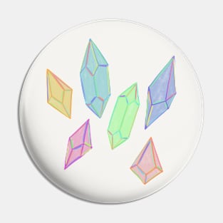 Crystals Pin