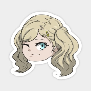 Ann Chibi Head Magnet