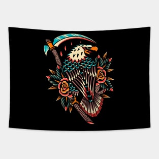 Deadly Eagle Tapestry