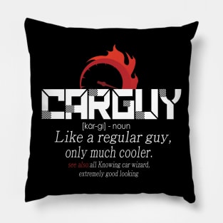 Funny T-shirt Gift Car Guy Definition Pillow