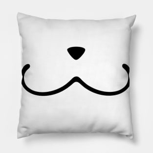 Nyakuza Mask (from a A Hat in Time) Pillow