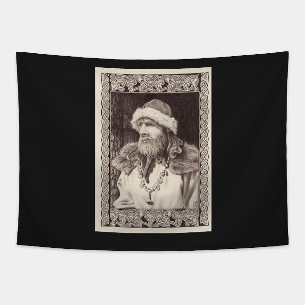 Viking notebook Tapestry by TCilluminate