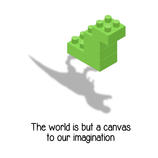 The World is But a Canvas to Our Imagination by Printadorable