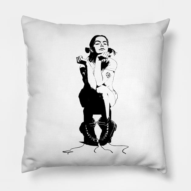 ------- Björk ------- Pillow by unknown_pleasures