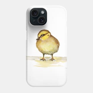 Cute duckling watercolor Phone Case