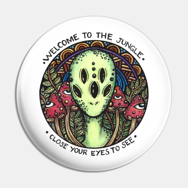 TRIPPY ALIEN Pin by asiancoffeegirl