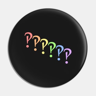 Interrobang Spectrum Pin