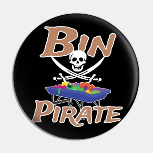 Bin Pirate Pin