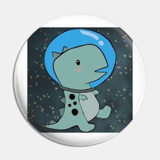 Astro-saur Pin