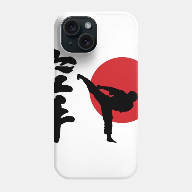 karate Phone Case by yukiotanaka