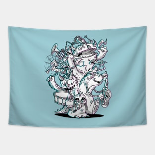 monster parade Tapestry