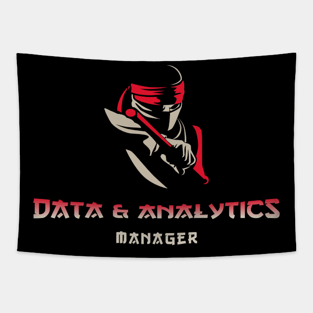 Data & Analytics Manager guru Tapestry by ArtDesignDE
