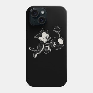 Felix The Cat with Bomb Phone Case