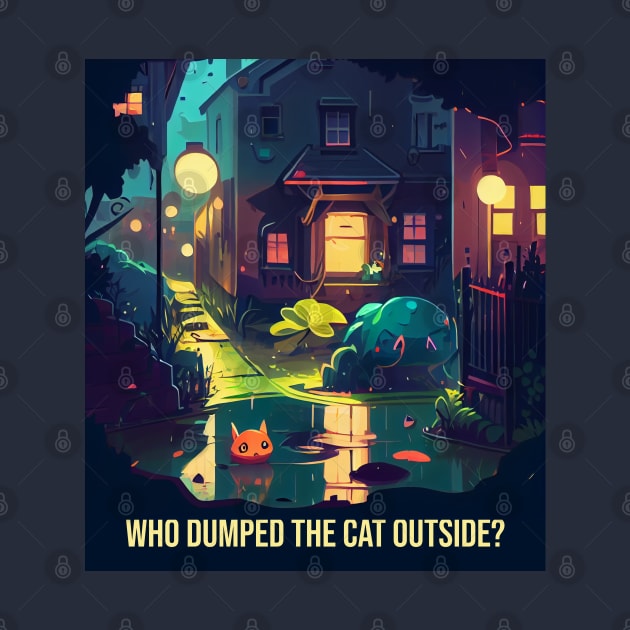 Who dumped the cat outside? by baseCompass