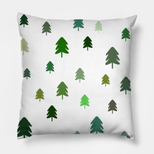 Christmas Pine Fir Tree Greens Pillow