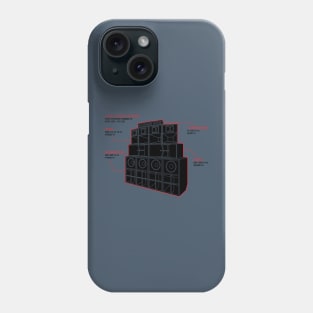 Sound System Diagram Phone Case