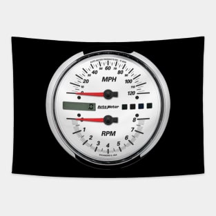 Speedometer MPH RPM Tapestry