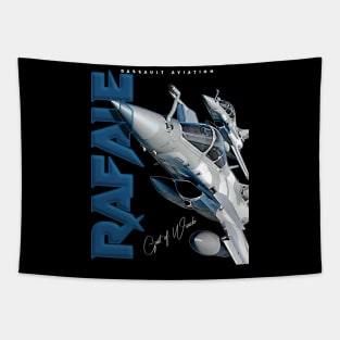 Dassault Rafale French Fighterjet Aircraft Tapestry