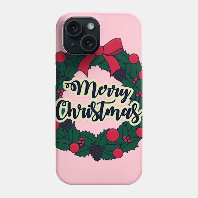 Merry Christmas Phone Case by Ledos