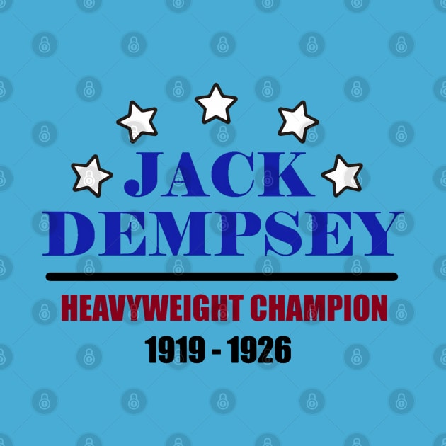 Jack Dempsey - World Heavyweight Champion by MattyO