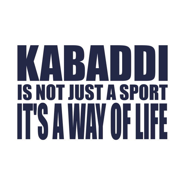 Kabaddi is not just a sport, it's a way of life by Andloart