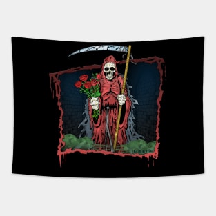 Reaper Roses by Hard Grafixs© Tapestry