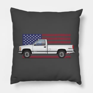 Flag LWB White Pillow