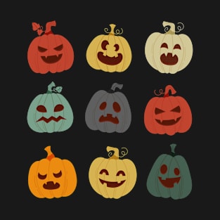 Colorful Pumpkins T-Shirt