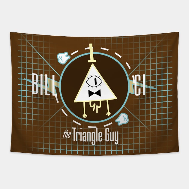 Bill Ci the Triangle Guy Tapestry by haberdasher92