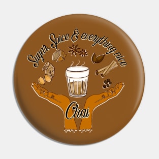 Chai tea lover Pin