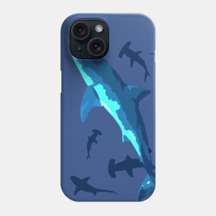 Sharks in the Ocean Phone Case