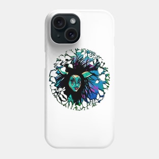 Nymph in Leaves nature lovers gift Phone Case