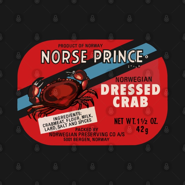 Norwegian Dressed Crab - Retro Packaging by CODA Shop