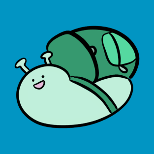 Backpack Snail T-Shirt