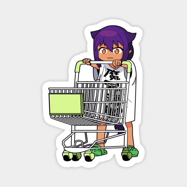 Jahy sama Shopping Magnet by Dokey4Artist