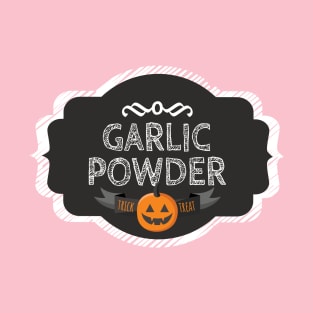 Garlic Powder Spice Funny Halloween Family Matching Group Costume T-Shirt