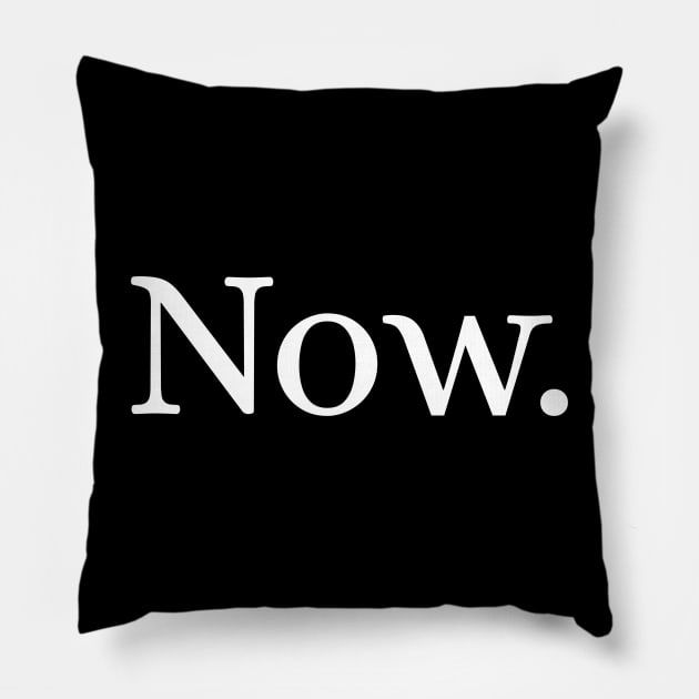 Now Pillow by Des